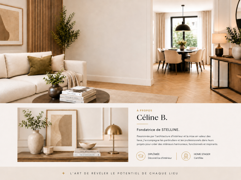 STELLINE - SITE INTERNET - Intérieur moderne et cosy minimaliste